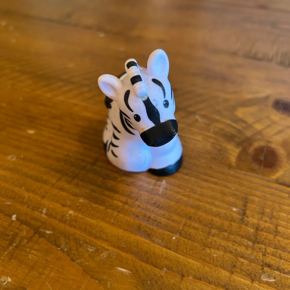 Fisher Price Little People zebra as is